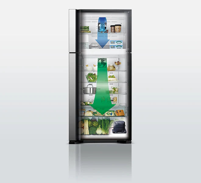 Hitachi Inverter 510 Liter Glass Refrigerator