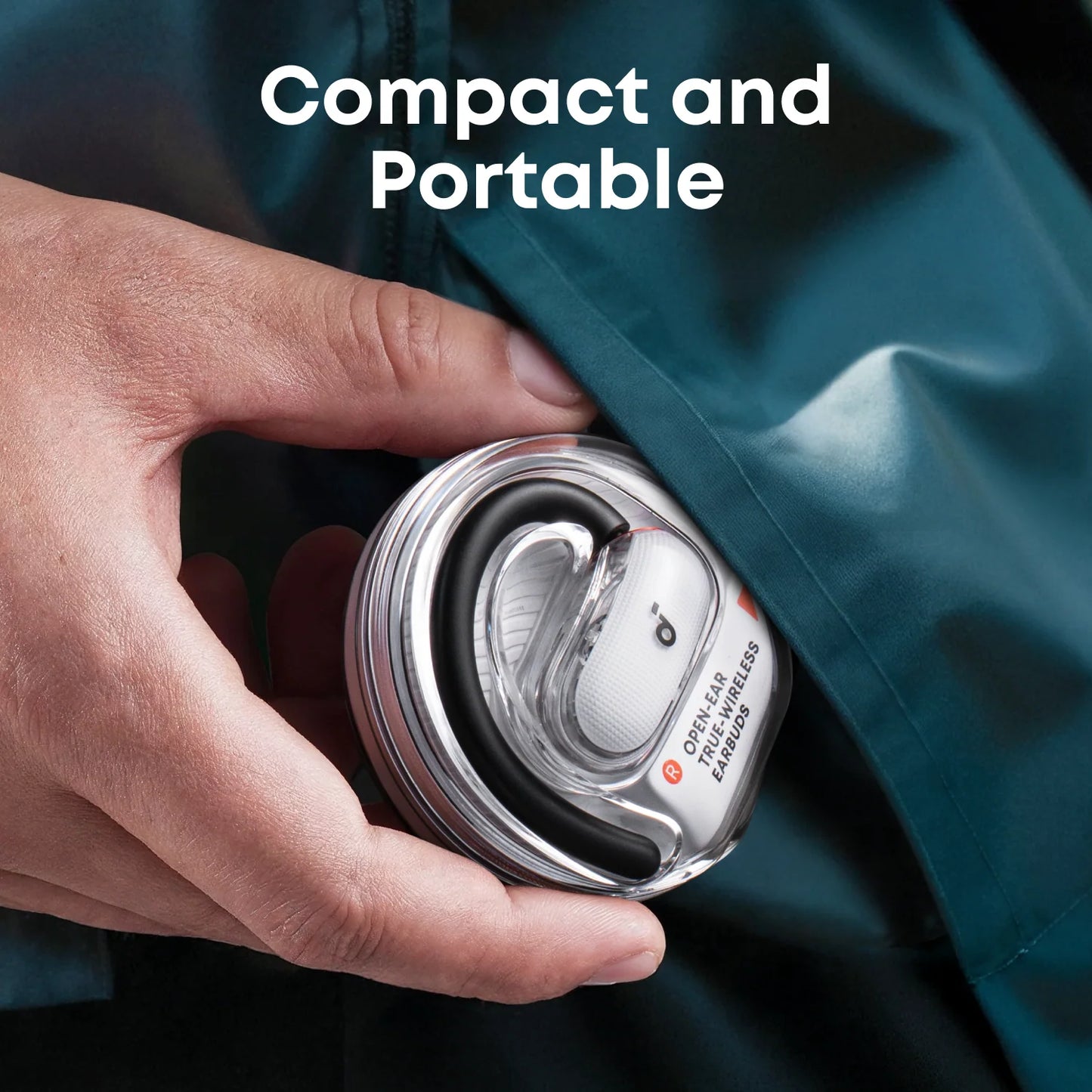 Anker soundcore V40i | Comfortable Fit and Clear Sound, Lidless Case