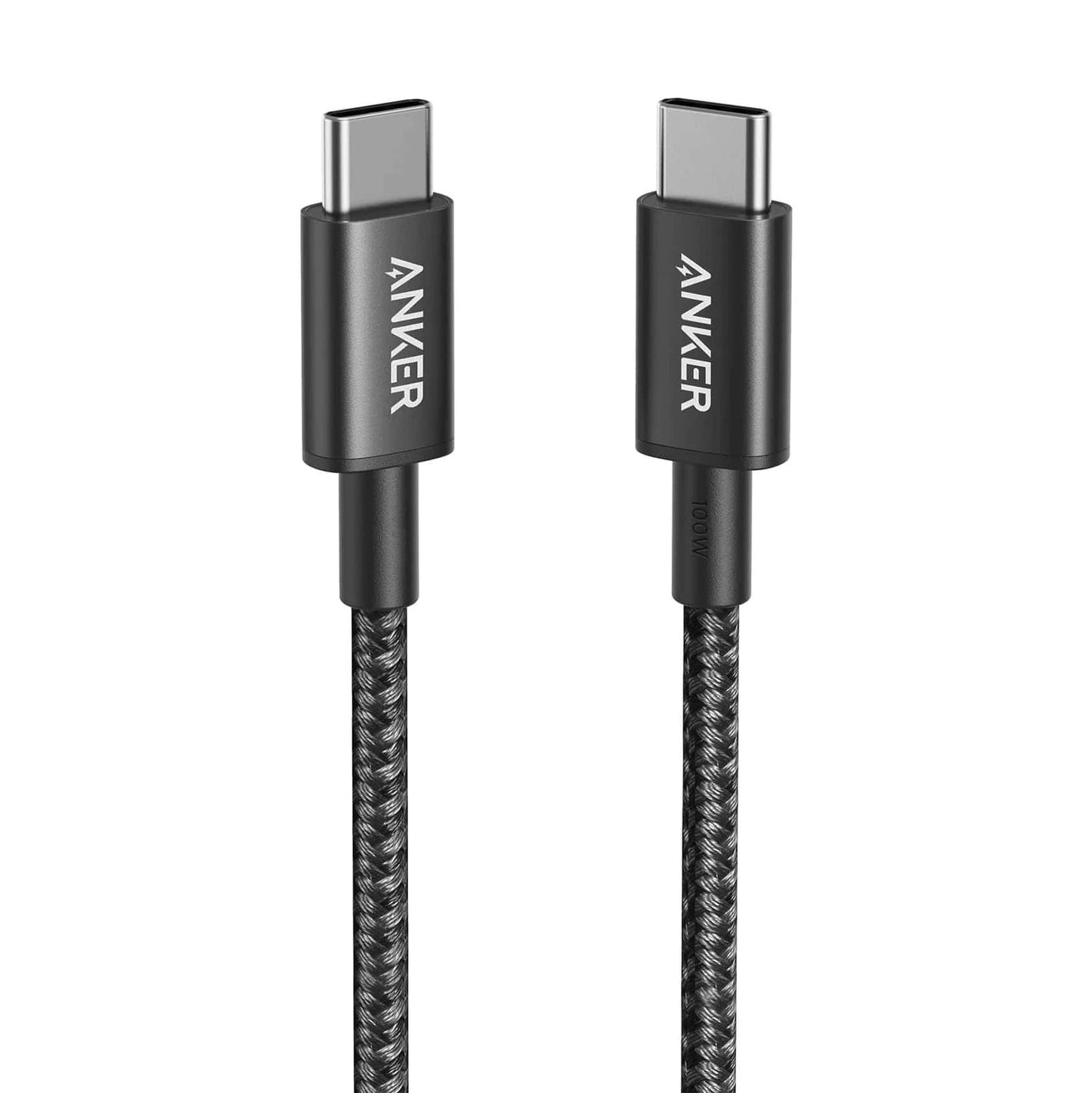 Anker Nylon USB-C to USB-C 3.3ft Black