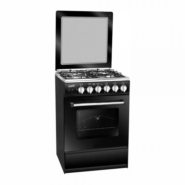 Samix Gas Cooker 60*60 Black