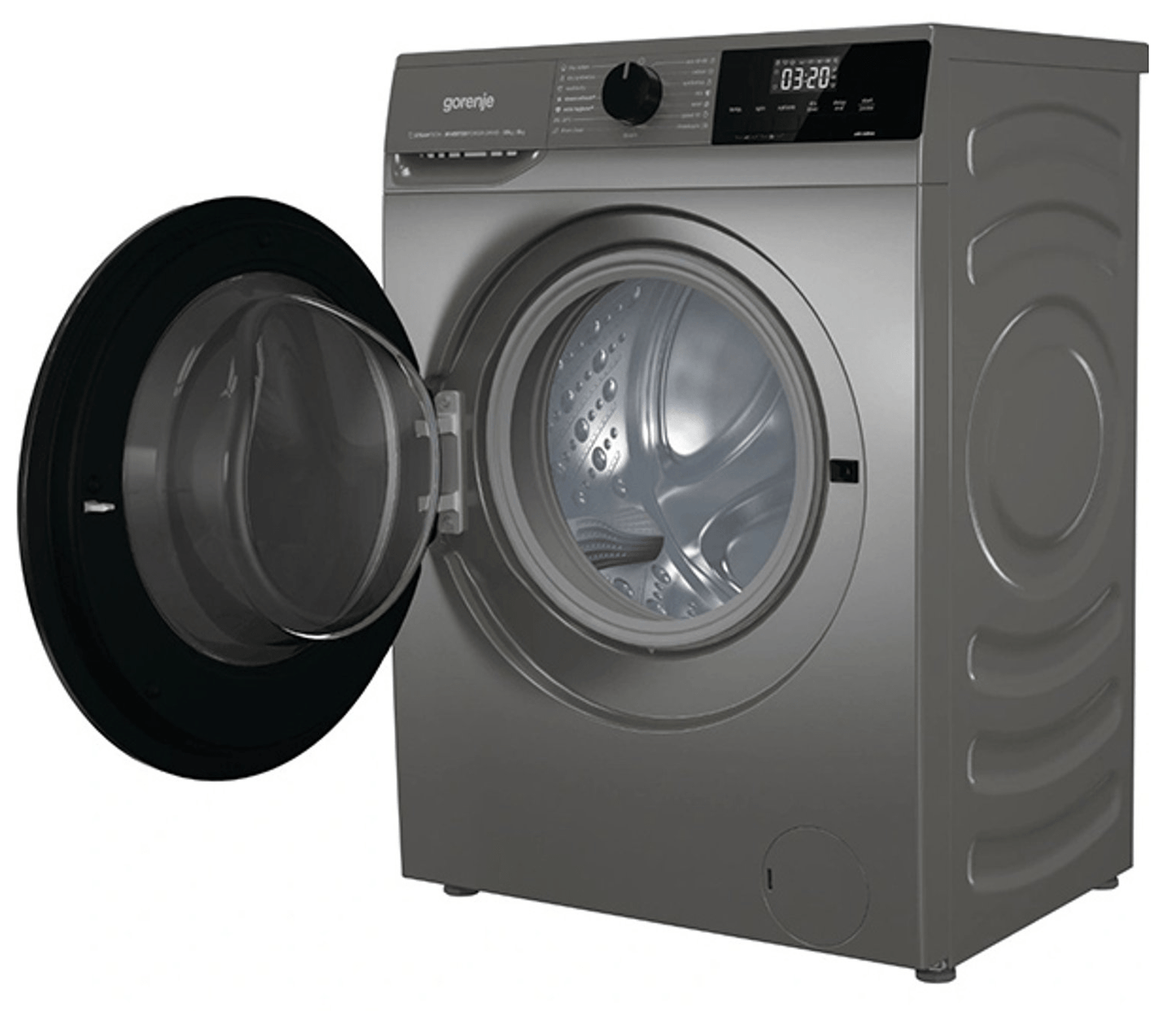 Gorenje 10 kg washer and 6 kg dryer with steam