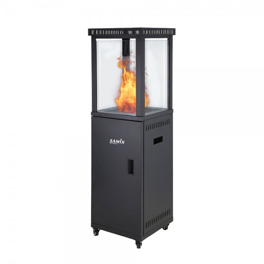 Samix Outdoor Patio Gas Heater Black