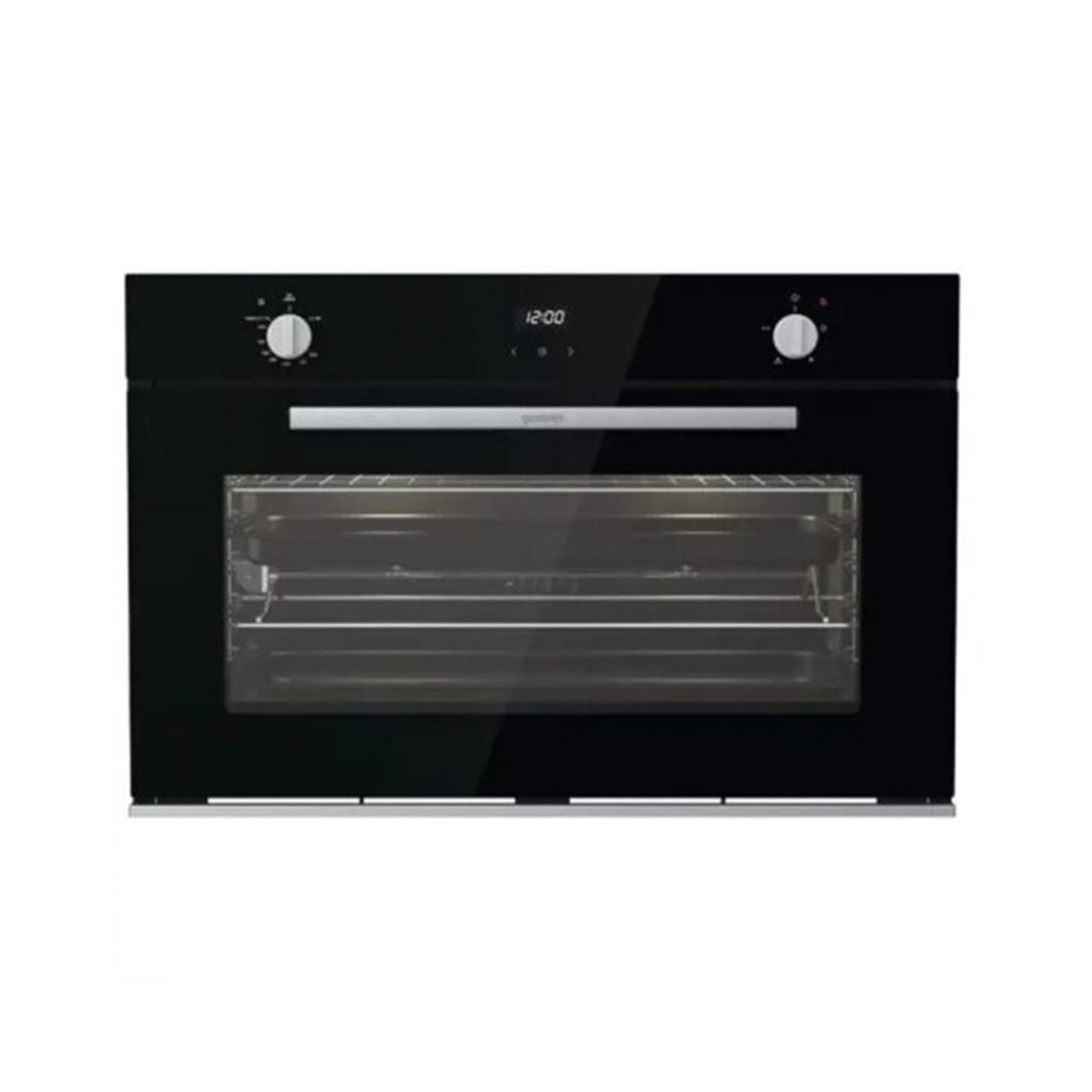 Gorenje built-in gas-electric oven 90cm black (BOGX9832E06BG)