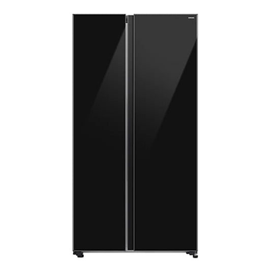 Samsung Side-by-Side Refrigerator 654 Liters Black (RS70F65Q1BLV)