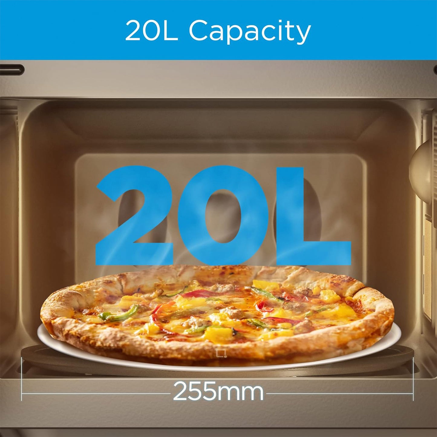 Midea Solo Microwave 20 L Digital (EM721BK)