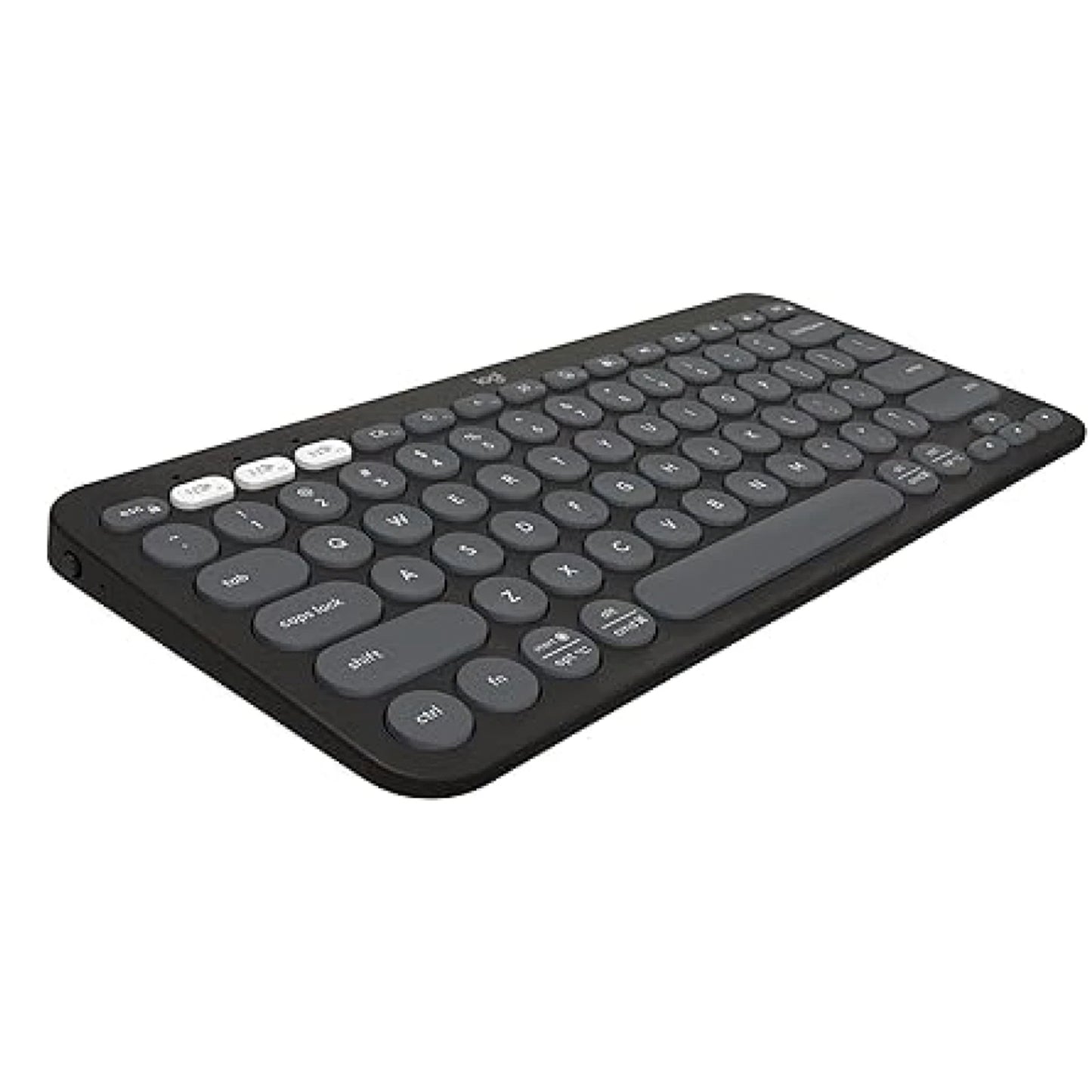 Logitech K380s Pebble Keys 2 Slim Bluetooth Keyboard – Graphite (920-011867)