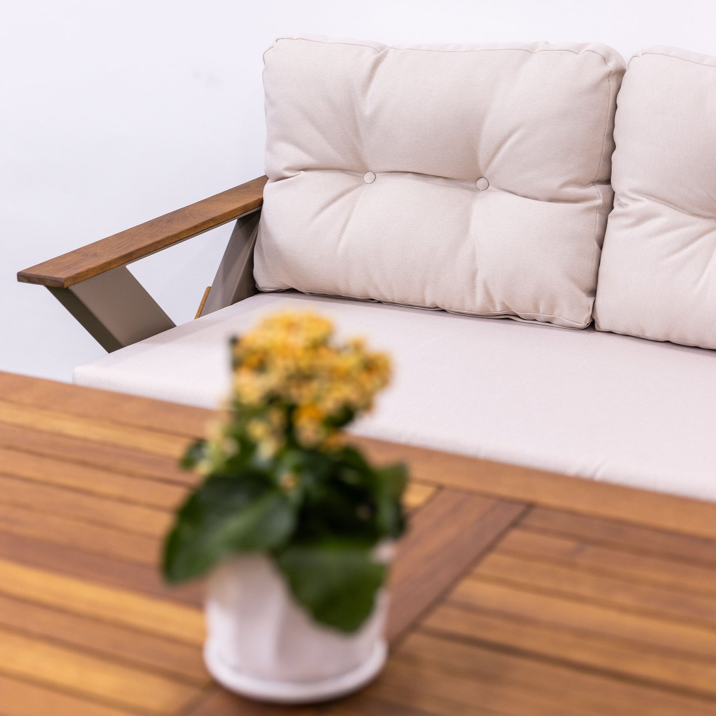Lotus Lounge Set (5 Seaters) - Cream