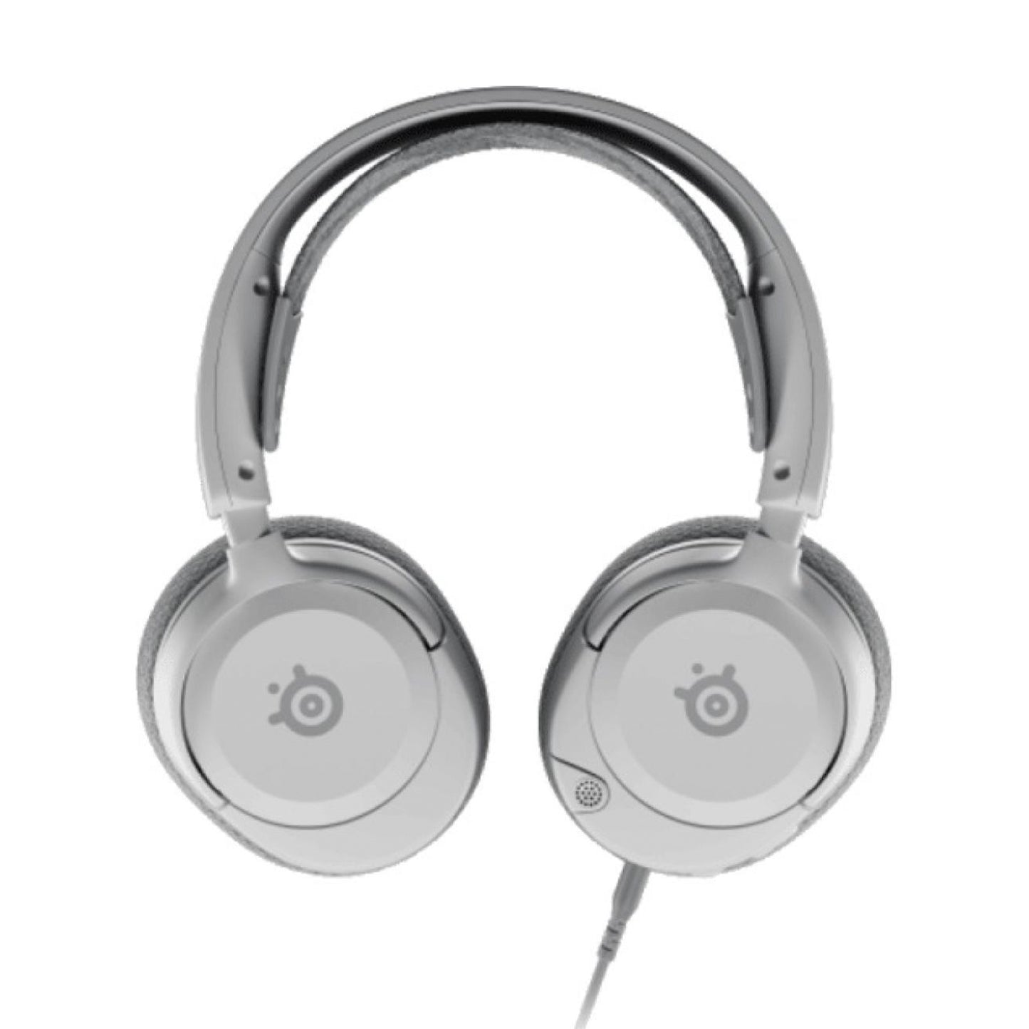 SteelSeries Arctis Nova 1 (White) Wired 3.5mm Gaming Headset w/ Hi-Fi Driver Surround Spatial Audio Ultra Lightweight Design w/ Noise-Cancelling Mic For PC, Mac, PS5/PS4, Switch, Xbox