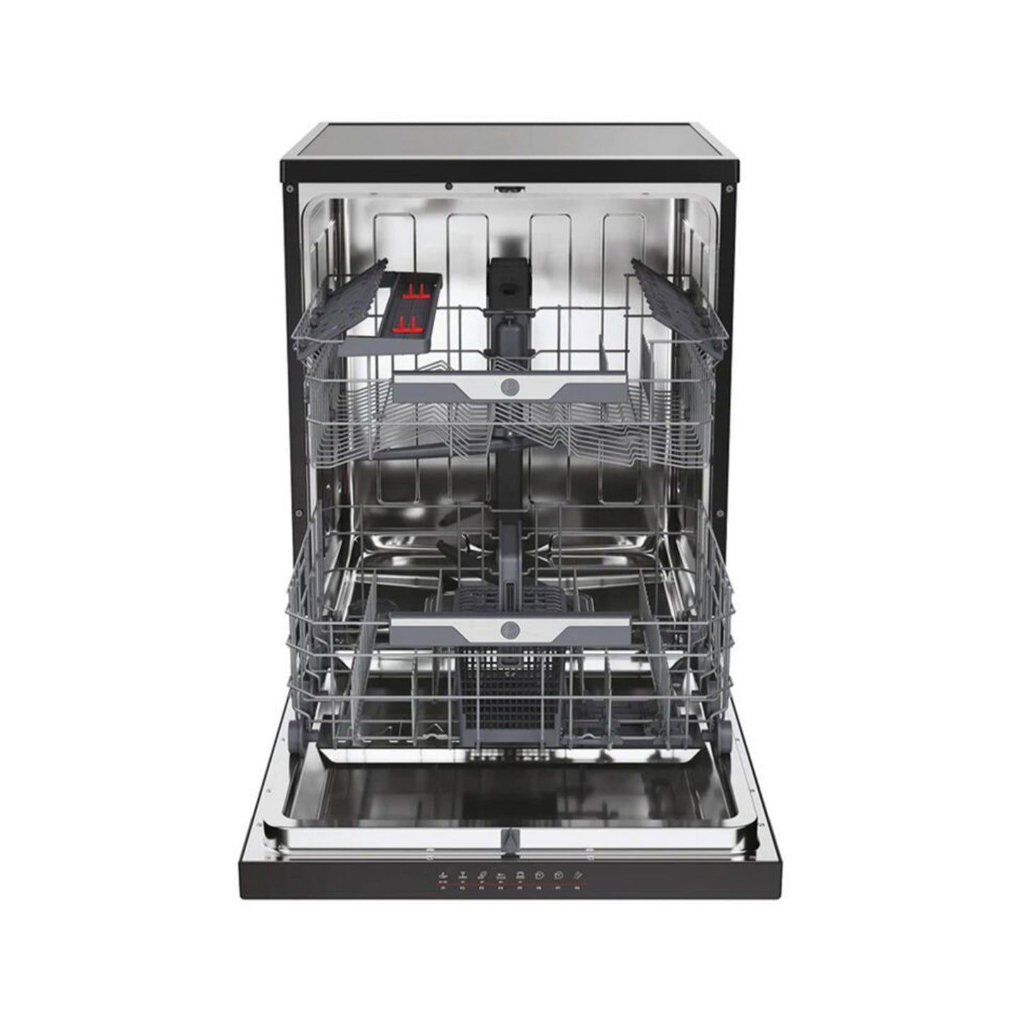 Hoover Dishwasher 16 sets – WIFI – Black (HF 6C4F0B)