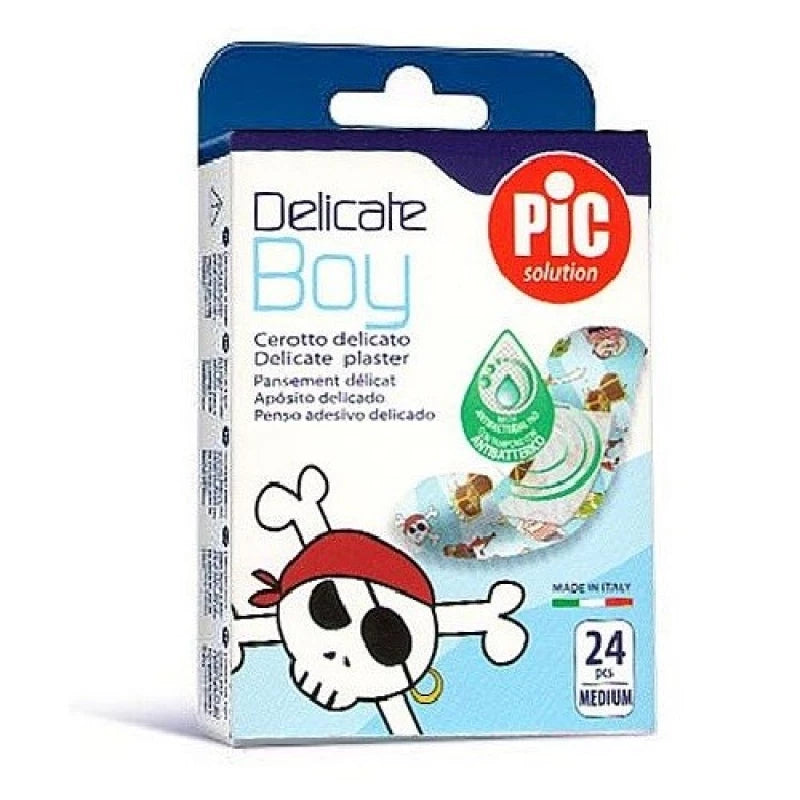 PIC SOLUTION Delicate Boy Medium (19 x 72mm) Children's Cheese for Boys, 24pcs