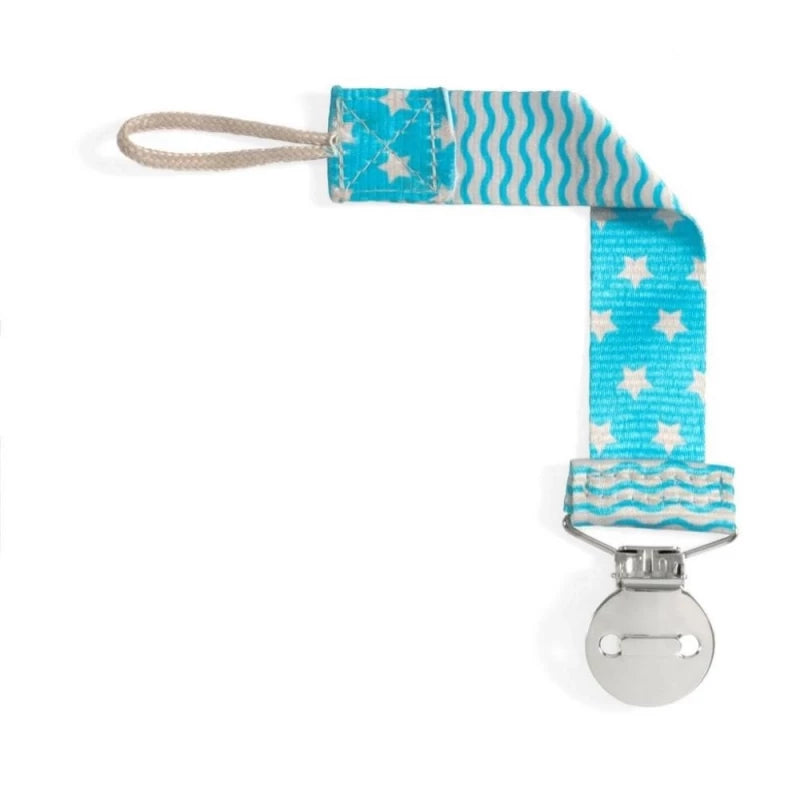 Chicco Fashion Soother Clip Holder - Blue