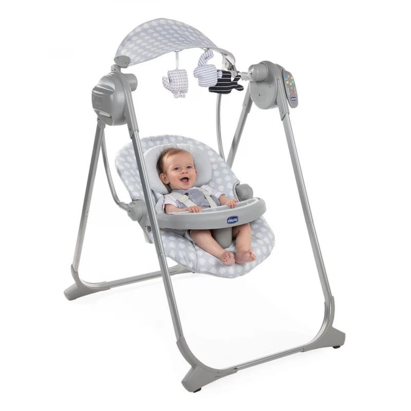 Chicco Rocking Chair Polly Swing Up Junior Polyester White Color