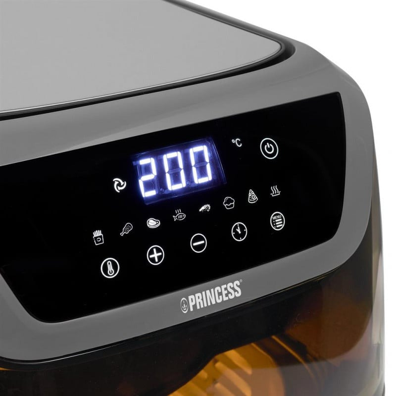 Princess Window Air Fryer With Cake Barrel, Grey Color (01.183020.01.003)
