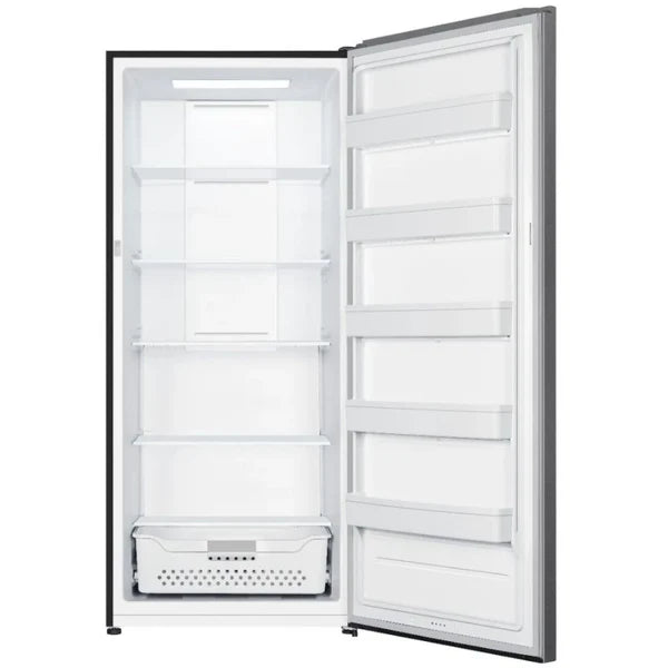 Gorenje 2-in-1 upright refrigerator and freezer, capacity 598 litres, inverter digital screen - (FN8191OX1-R)