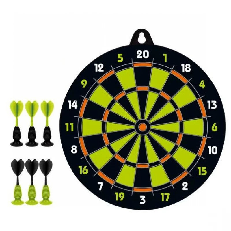 Aojie Sport – 12" Target Set with 6 Darts – Age 6+