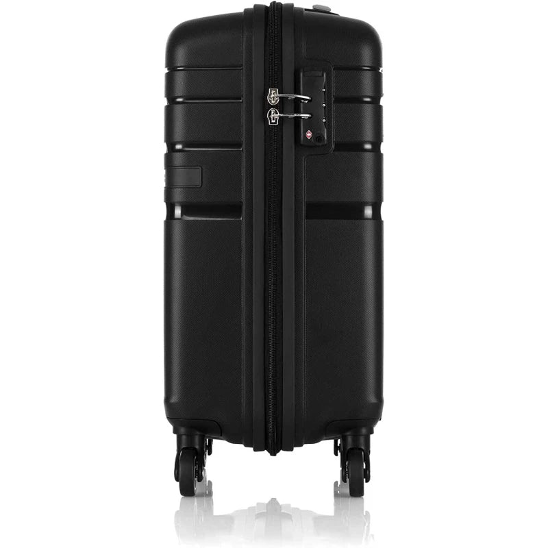 American Tourister Upland 79cm Check In Suitcase Black: Durable 31 Inch Travel Luggage with Expandable Design, TSA Approved Locks, and Lightweight Construction for Easy Travel