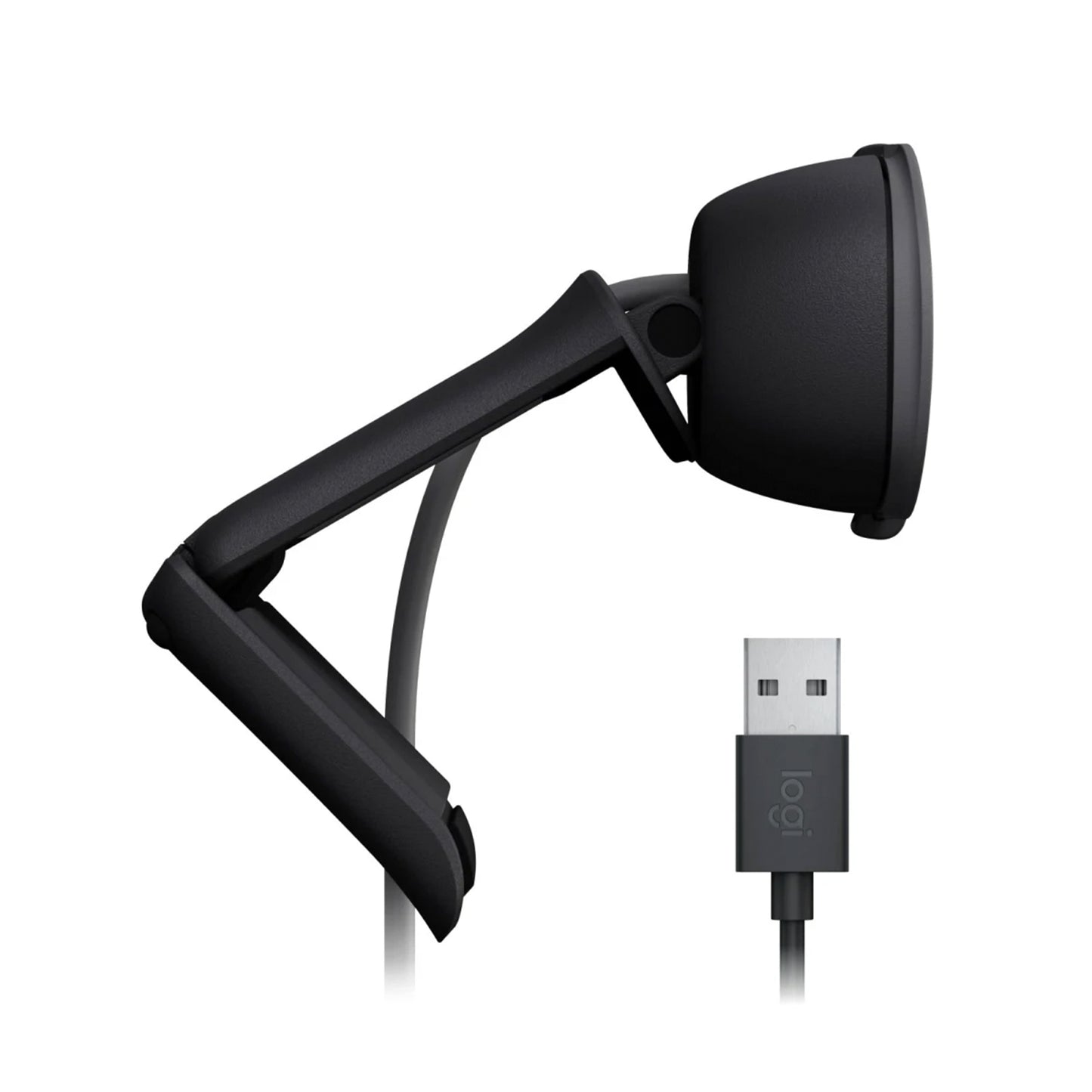 Logitech Brio 105 Full HD 1080p Business Webcam – Auto Light Balance, Integrated Privacy Shutter