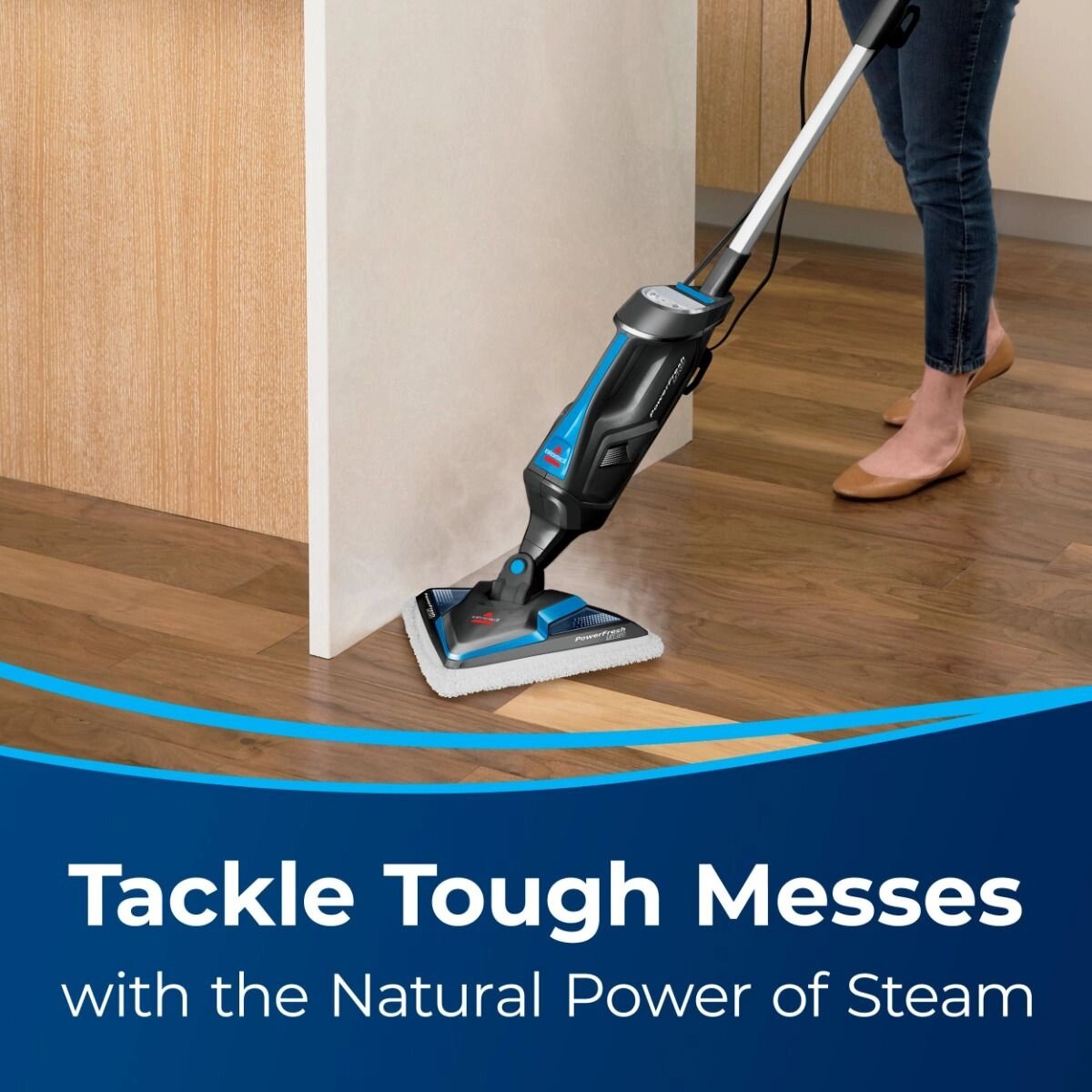 POWERFRESH LIFT-OFF STEAM MOP (1897E)
