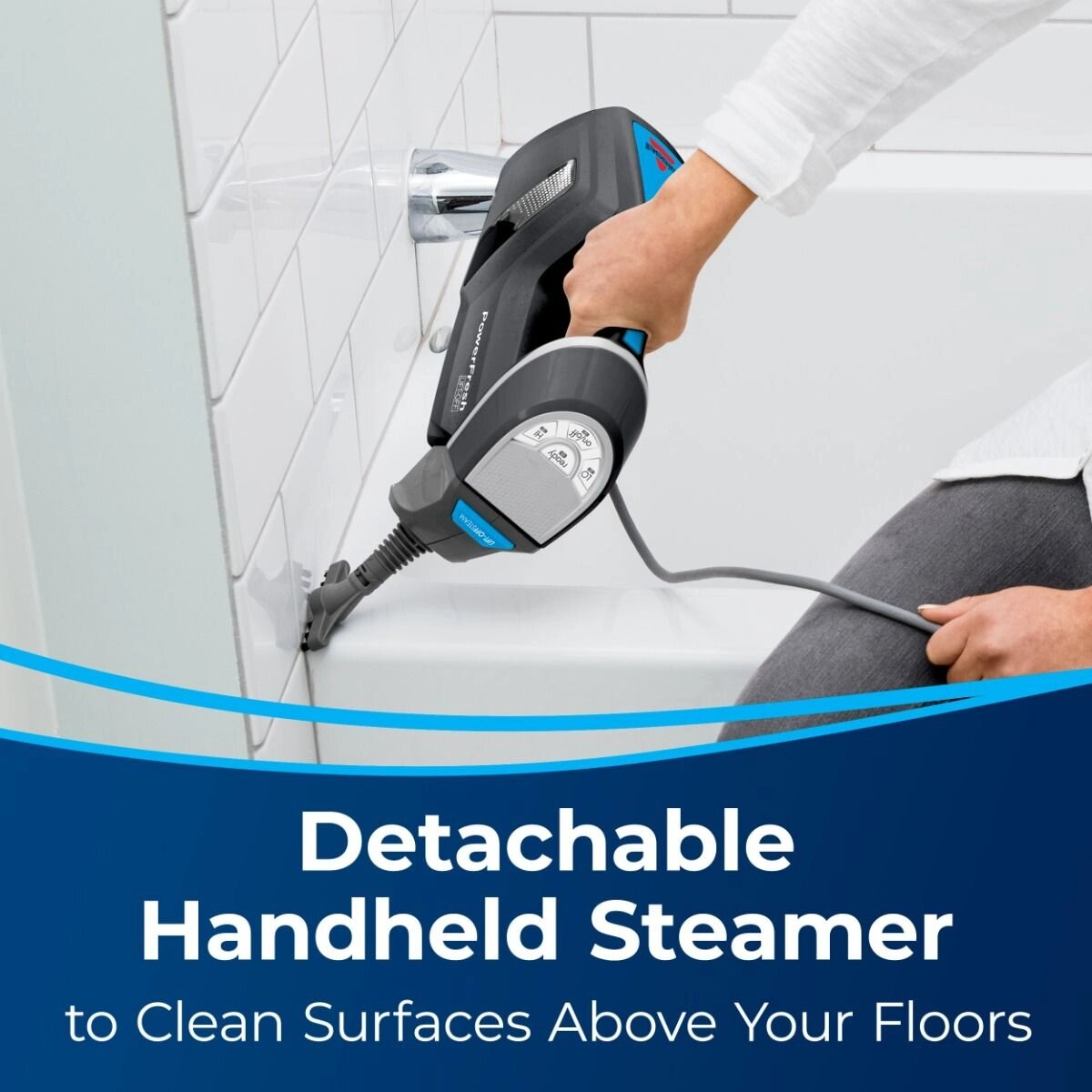 POWERFRESH LIFT-OFF STEAM MOP (1897E)