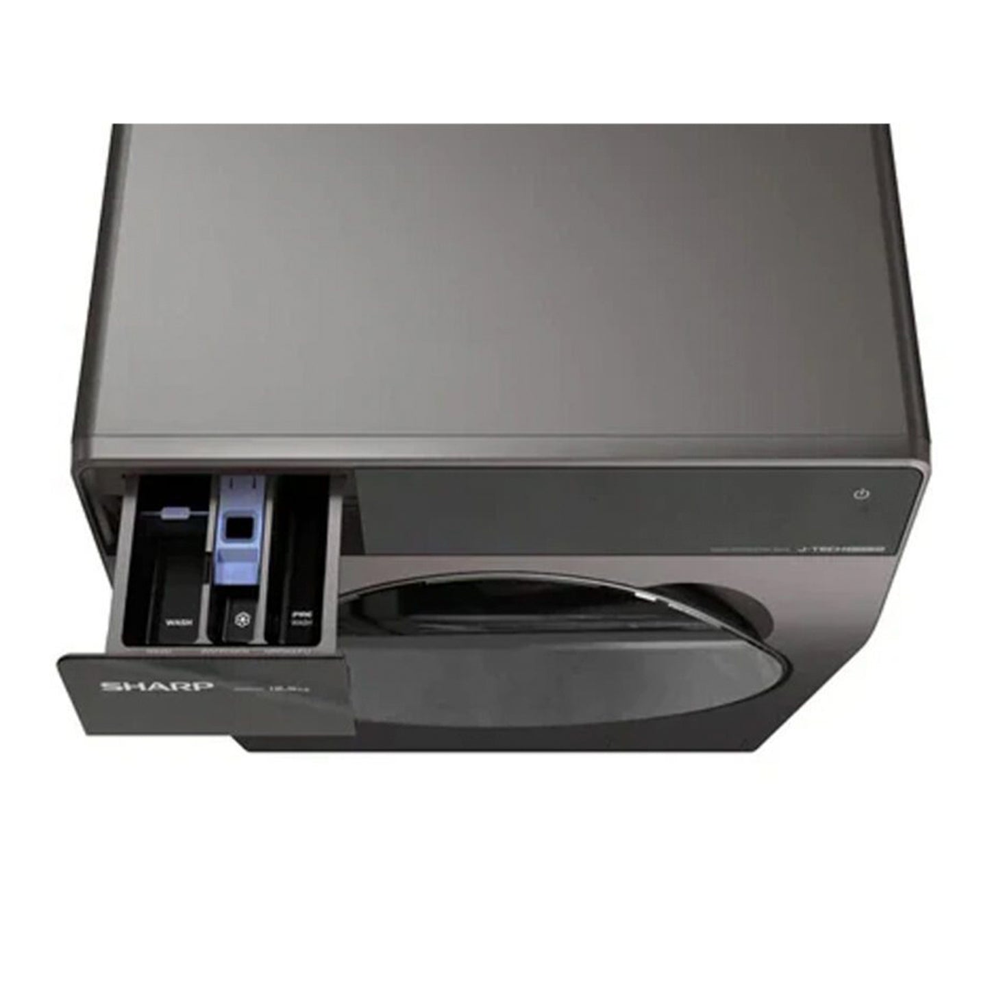 Sharp Washer Dryer 10.5+7 kg dark silver (ES-DP1054KJZ-G)