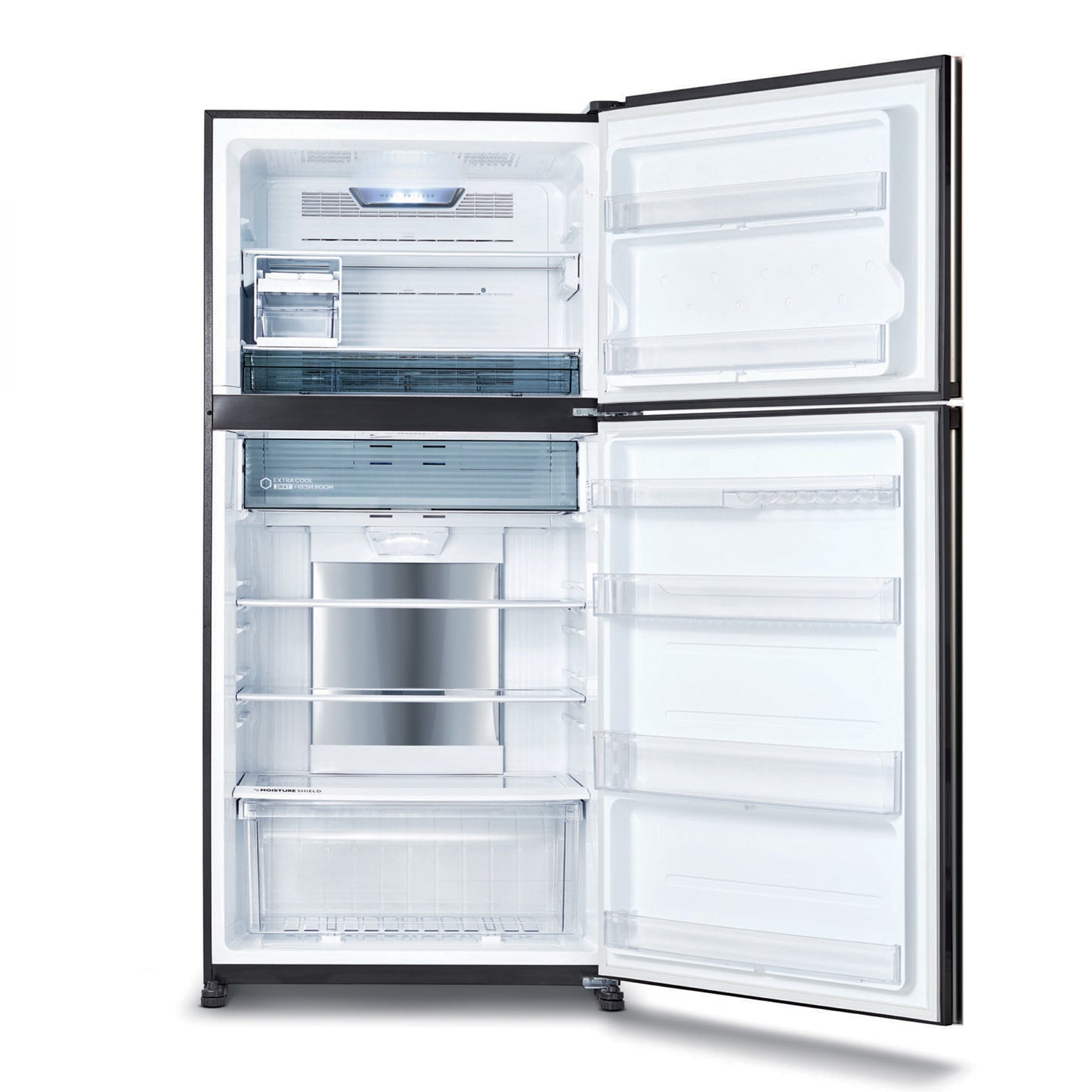 SHARP J-Tech Inverter Refrigerator 594 Liter Silver Door A++ (SJ-GT760S-SL1)