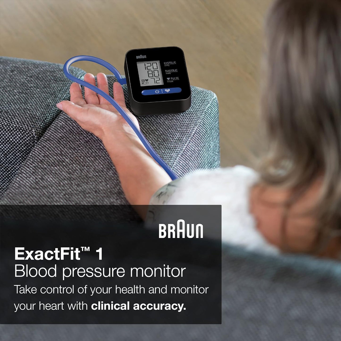 Braun ExactFit 1 Upper Arm Digital Blood Pressure Monitor (BUA5000EUV1)