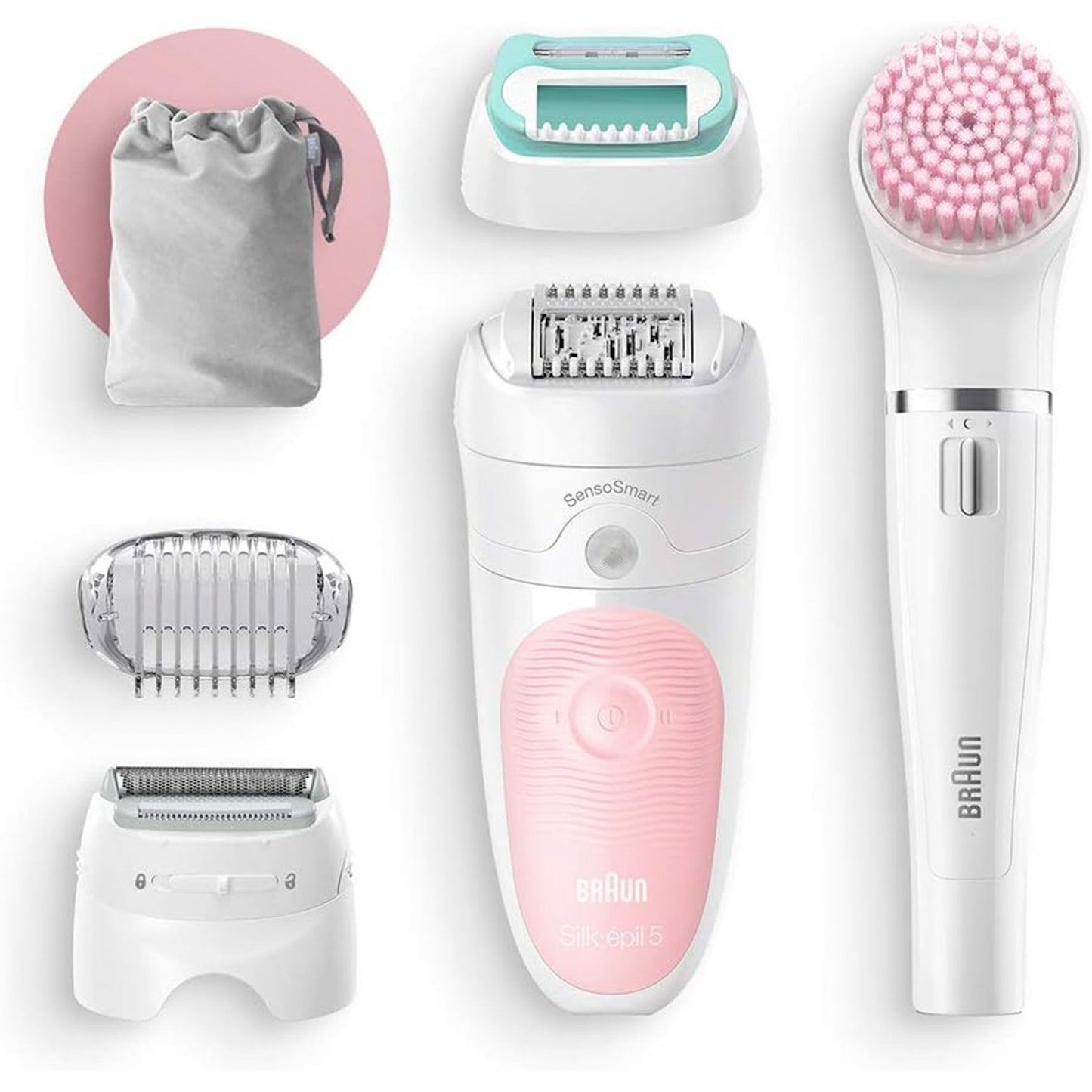 Braun Silk epil Beauty Set of 5 Wet&Dry Hair Removal (SES5-875BS)