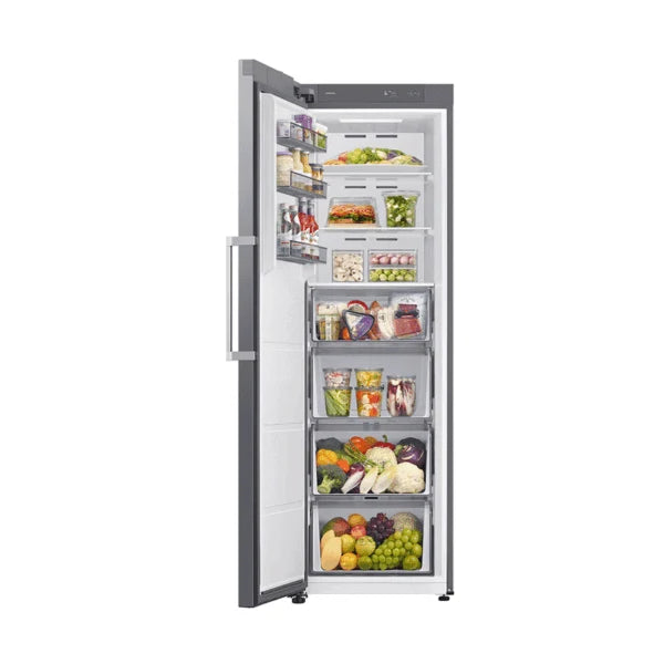 Samsung Upright Freezer A++, 6Drawers, 323Lit, Silver