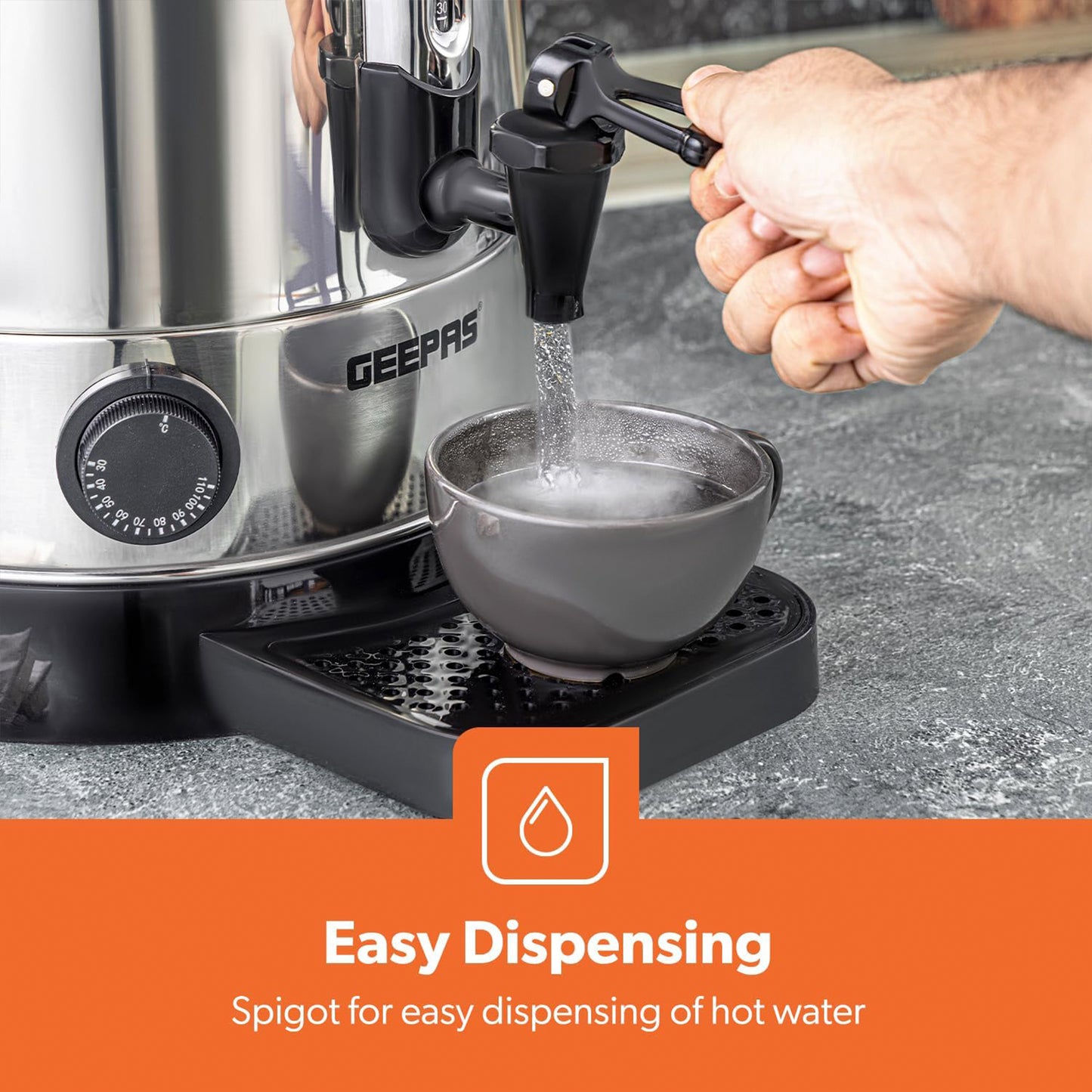 Geepas Electric Kettle 20L 1650W (GK38048)