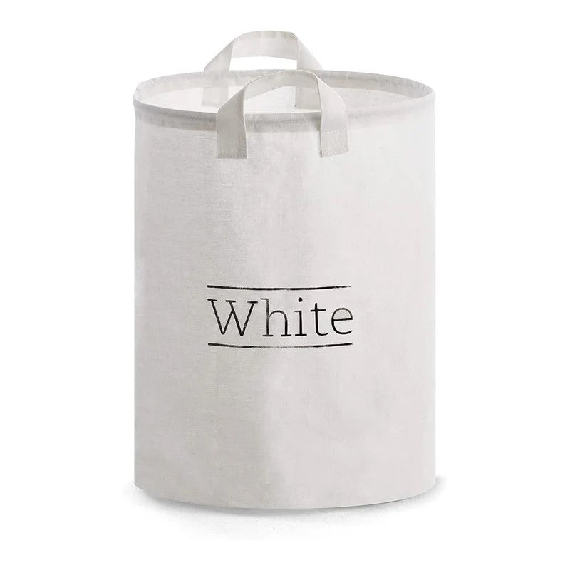 Rayen Laundry Basket 40cm, Black & White (2303.01)