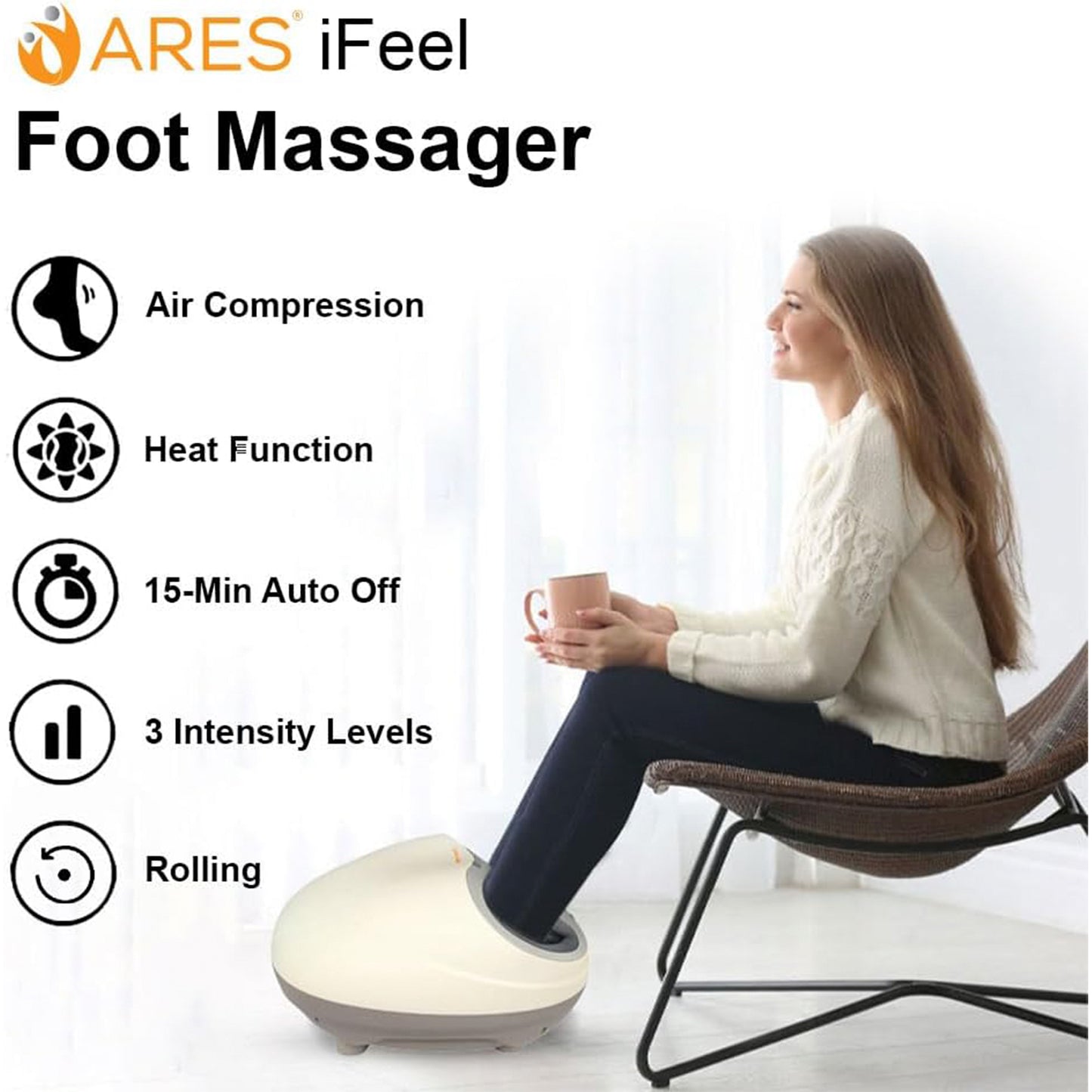 أريس آي فيل جهاز مساج للقدم RS-F107