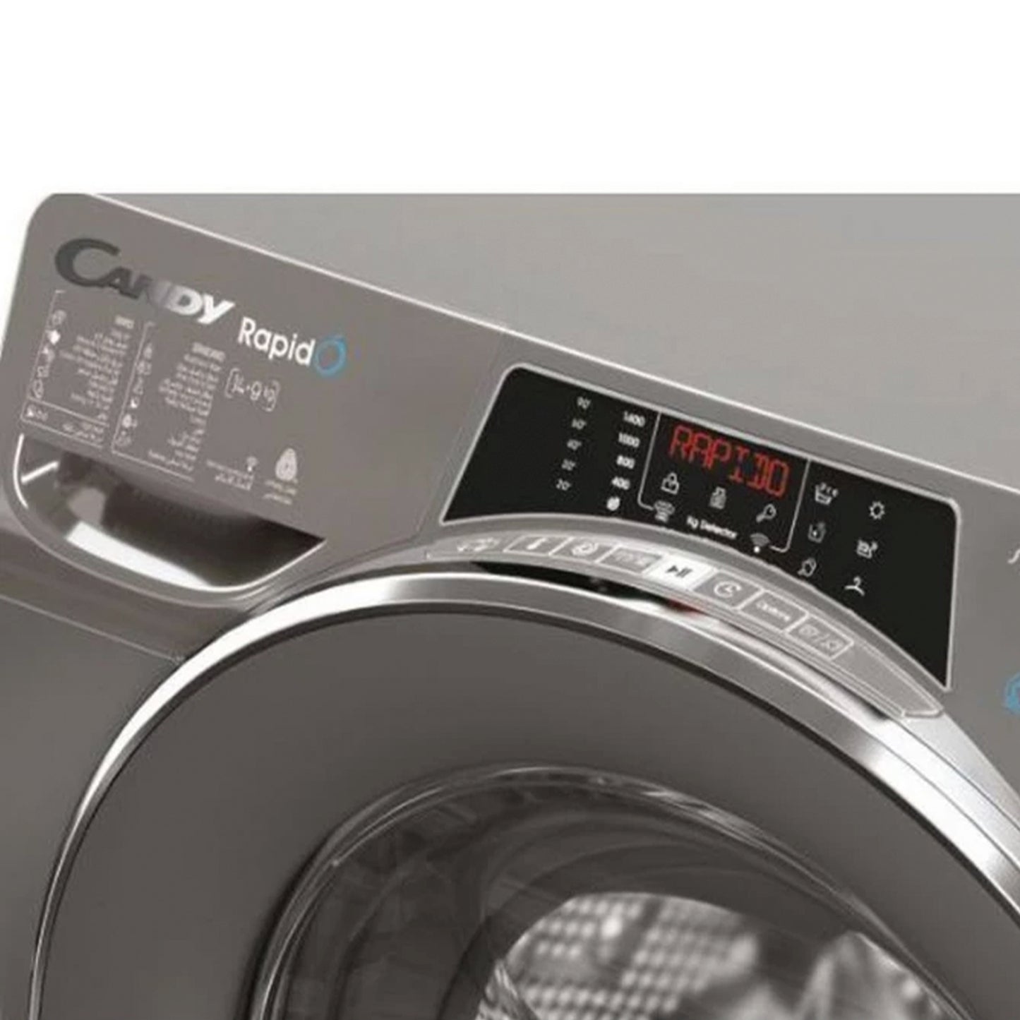 CANDY WASHER DRYER 14/9KG ANTHRACITE (ROW41496DWMCR-19)