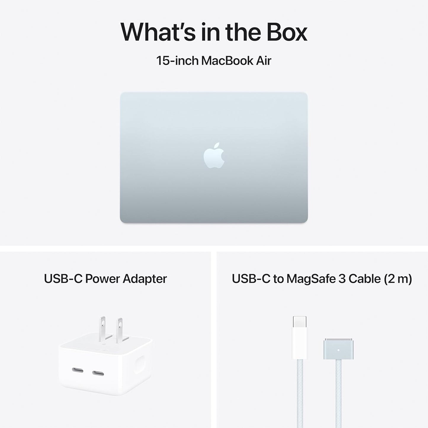 Apple NEW MacBook AIR 13 (2024) Apple M3 (512GB/16GB) 8Core CPU & 10Core GPU Retina True Tone - Silver