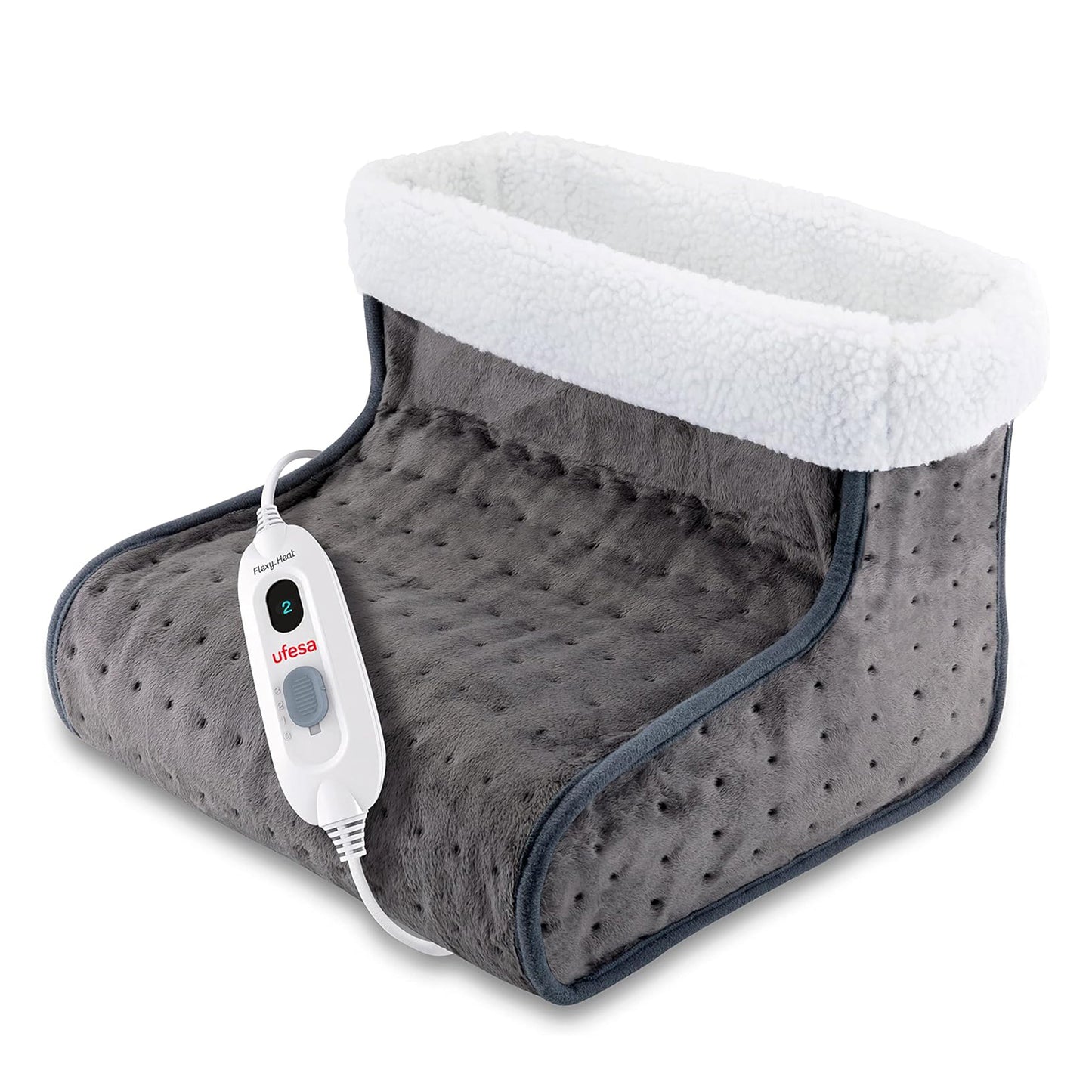 Ufesa FH BM Electric Thermal Boots 100W Up To Size 12 UK 3 Temperature Levels Auto Shut Off Washable Wrapping Heat