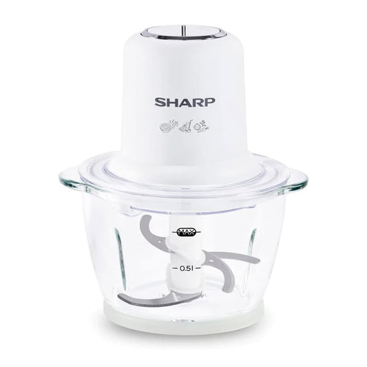 SHARP Chopper 350 Watt 1.2 Liter - White (EM-CP31-W3)