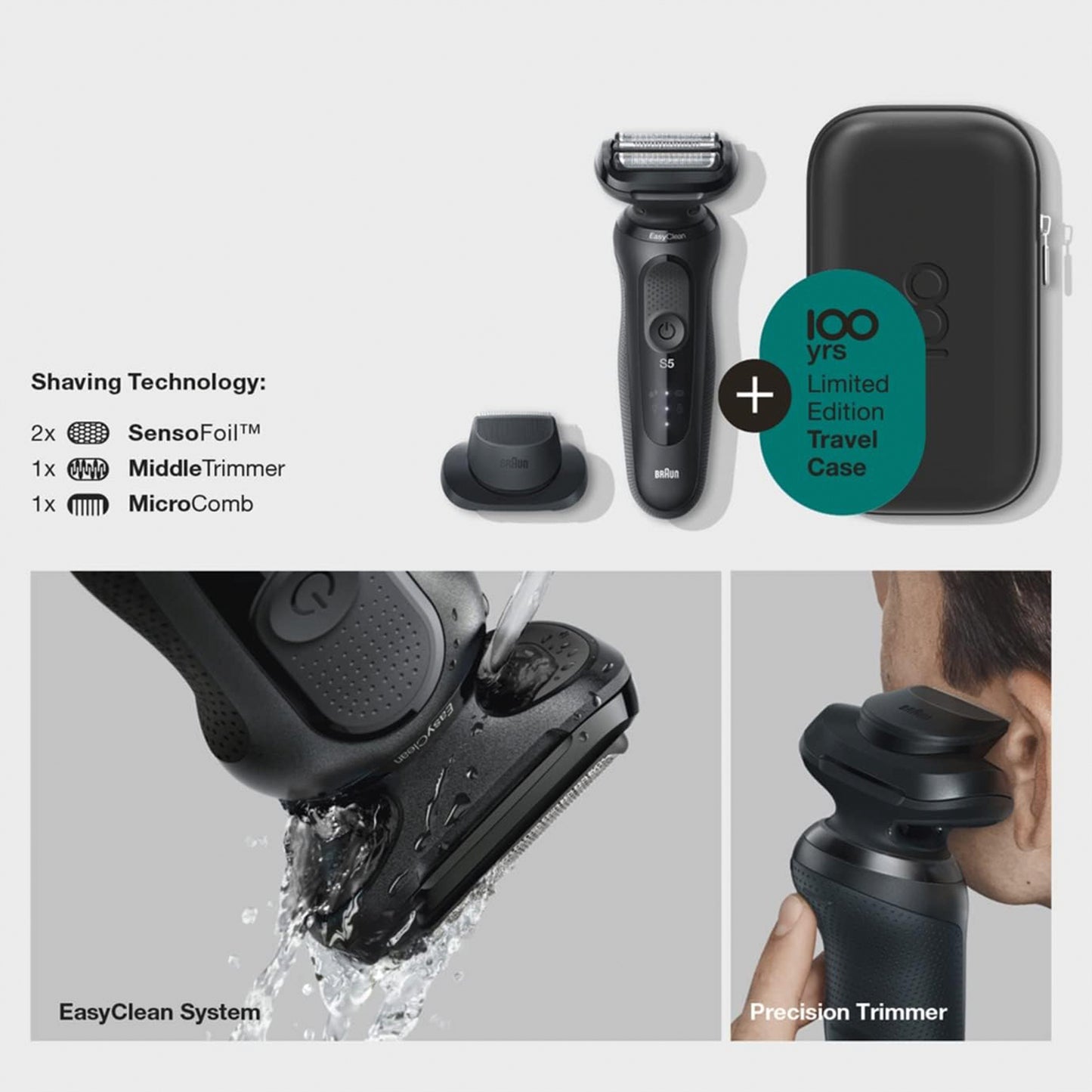 Braun Series 5 shaver With Travel Case (MBS5)