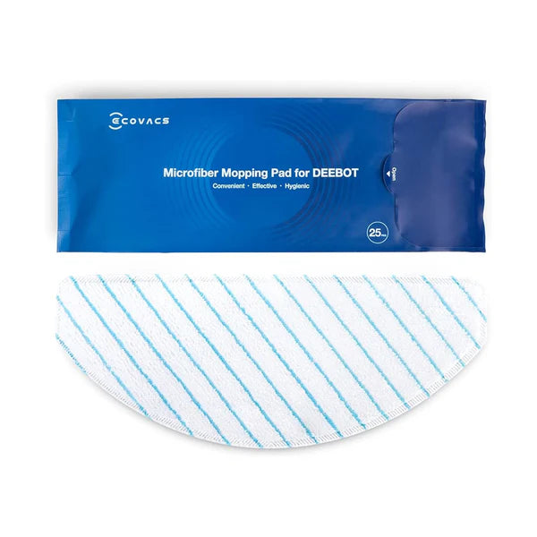 ECOVACS Disposable Microfibre Wiping Cloths for N8 | 25 PCS