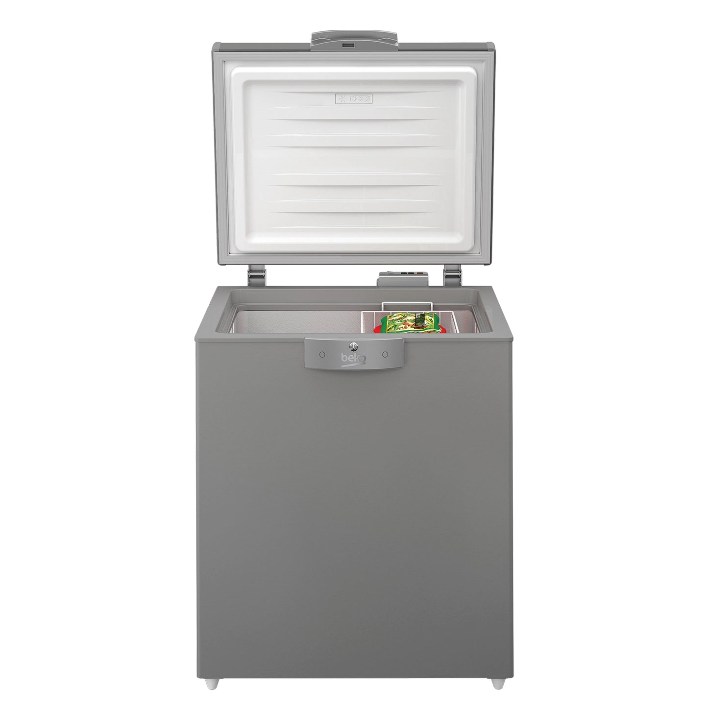 Beko Chest Freezer 205 L Silver A+ (HSM20591S)