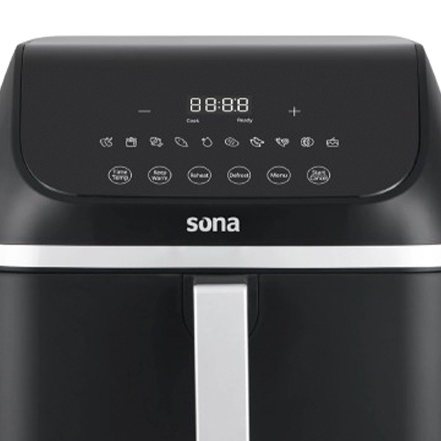 Sona Air Fryer 9 L With Cooking Divider in Drawer 10 Programs (SAF-9309)