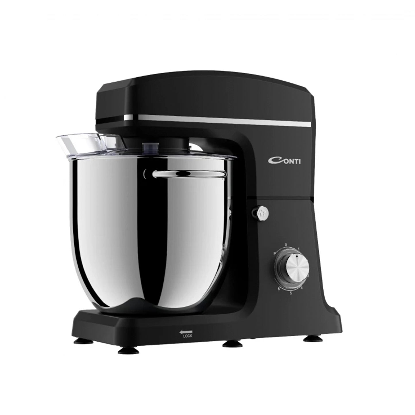 Conti Kitchen Machine 12L KM 122002 BS, 2000W Powerful Mixer for Kneading, Mixing & Whipping
