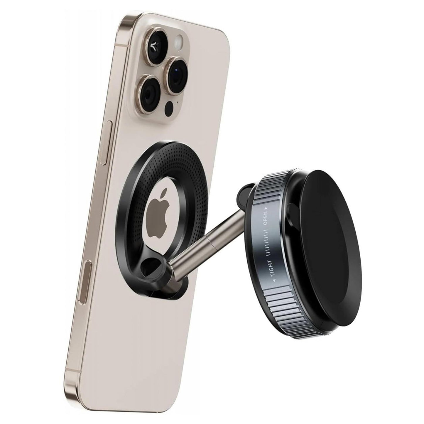 NEW Mobile Phone Stand Vacuum Suction Magnetic Bracket K007 - Full Range & Multi Angle Adjustment Aluminium Alloy 180° Foldable Magnetic Phone Holder