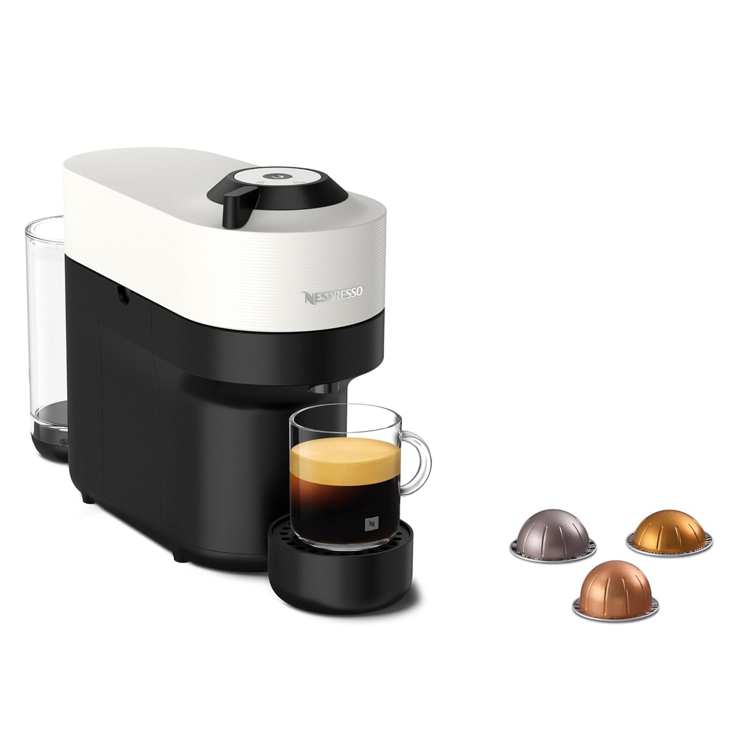 Nespresso Vertuo Pop coffee machine by Nespresso, Coconut White