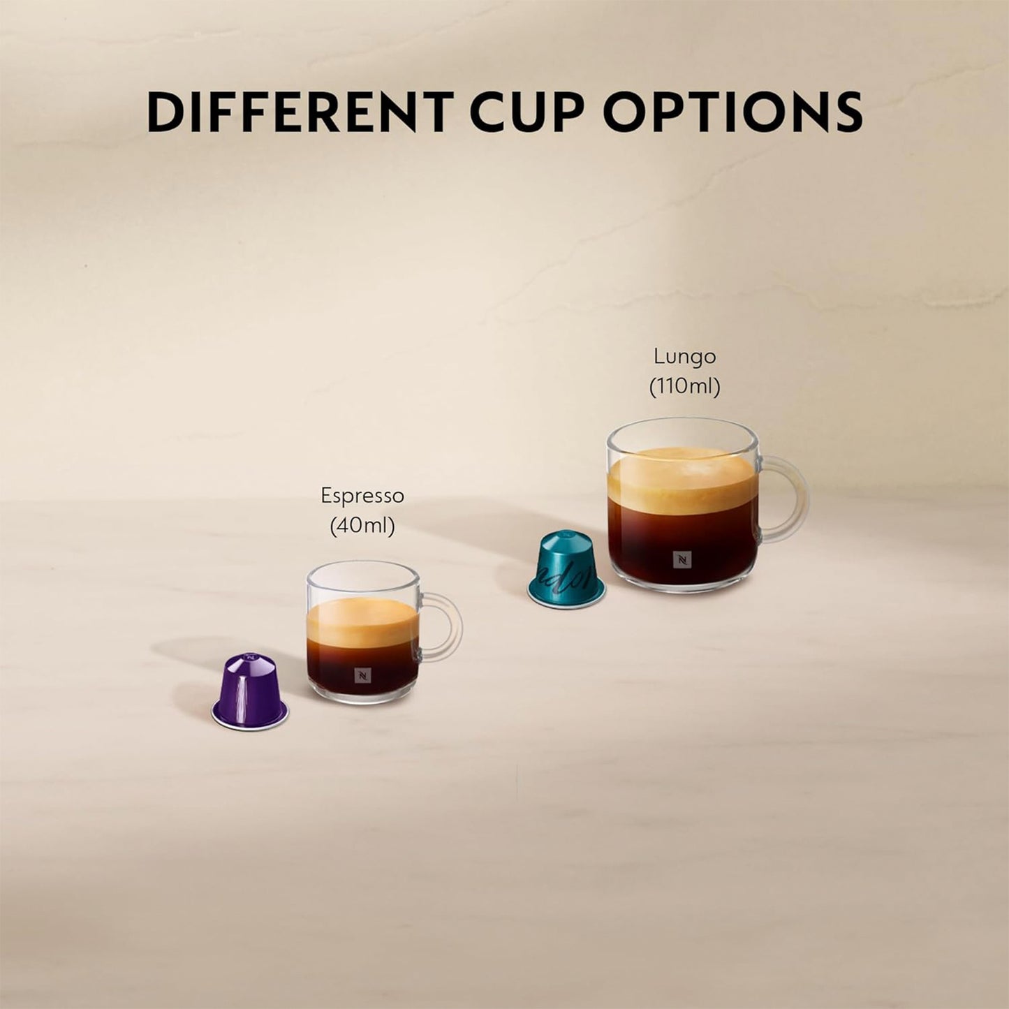 Nespresso Essenza Mini coffee machine by Nespresso, Grey