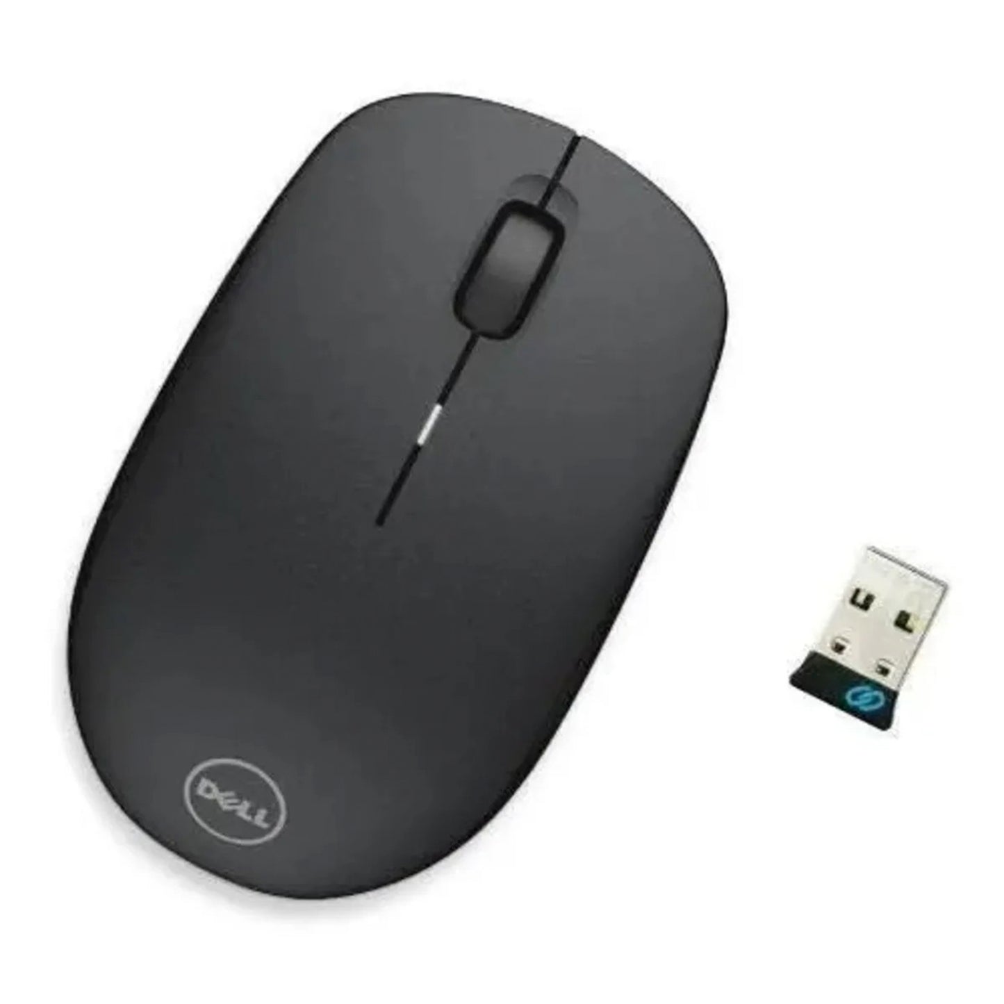 Dell (WM126) Wireless USB Receiver Optical Mouse 1000 dpi 3 Buttons 58g Up To 12 months Run Time - Black