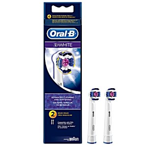 Oral-B 3D White Replacement Toothbrush Head - Compatible with PRO, TriZone and Vitality