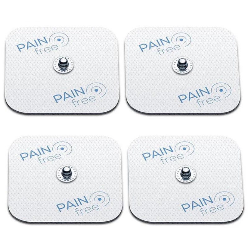 Beurer EM70 Wireless TENS & EMS Device, Pain Relief & Muscle Stimulation with App Control, Rechargeable, Portable, and Adjustable Therapy for Back, Arms & Legs