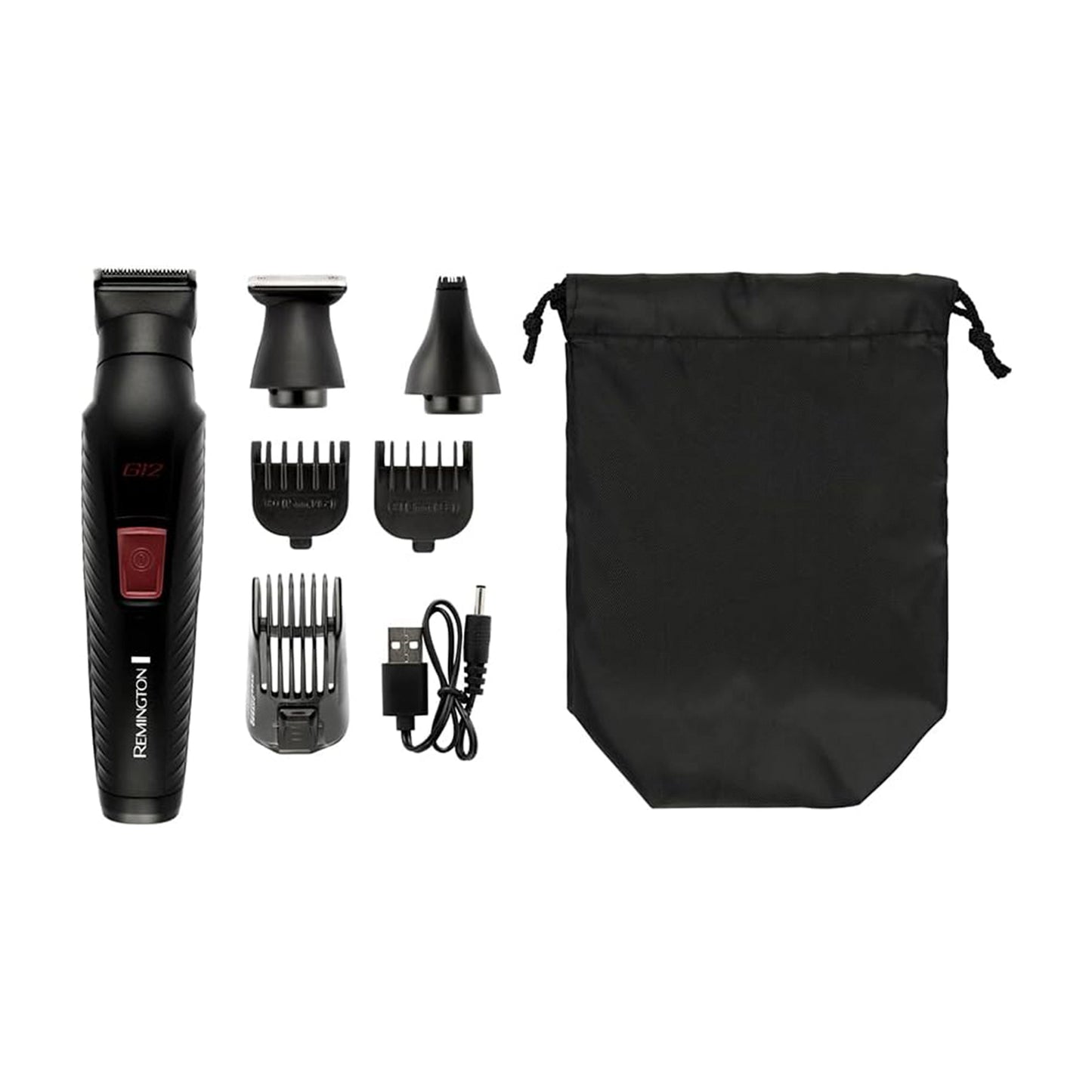 Remington Hair Clipper Men [12-in-1 Kit with 6 attachments (PG2120)