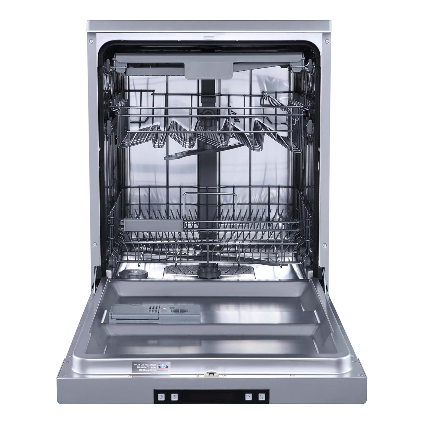 Gorenje GS643E10SME Freestanding Dishwasher – 14 Place Settings, 6 Programs, Half Load Function, Stainless Steel Tub, Silver Finish