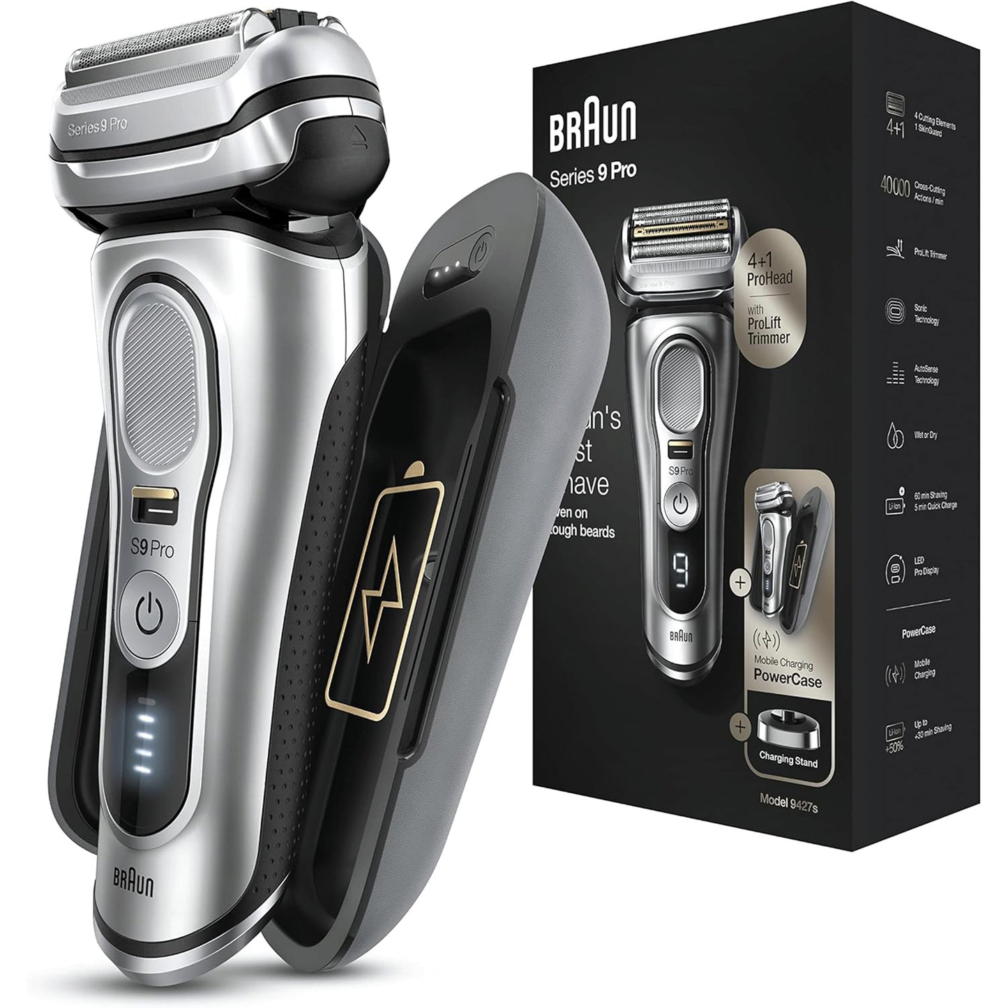 Braun Series 9 Pro Wet & Dry shaver for men (9427S)