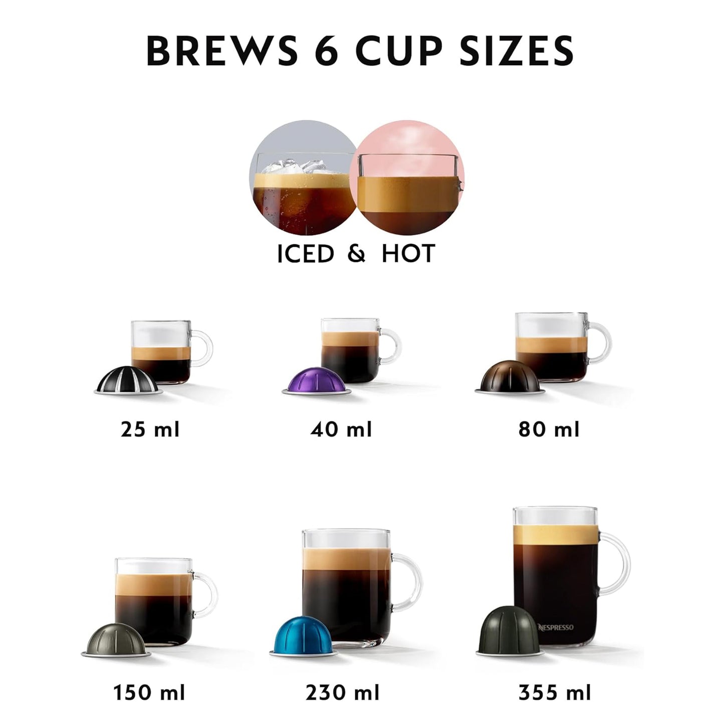Nespresso Vertuo Pop coffee machine by Nespresso, Spicy Red